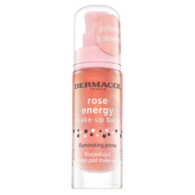 Dermacol Rose Energy Make-Up Base Primer for unified and lightened skin 20 ml