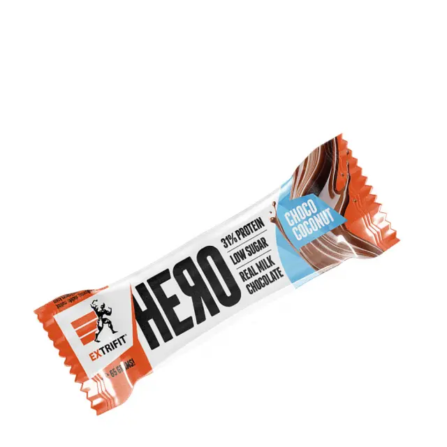 Extrifit Hero Protein Bar 31% choco-coconut, 65-g