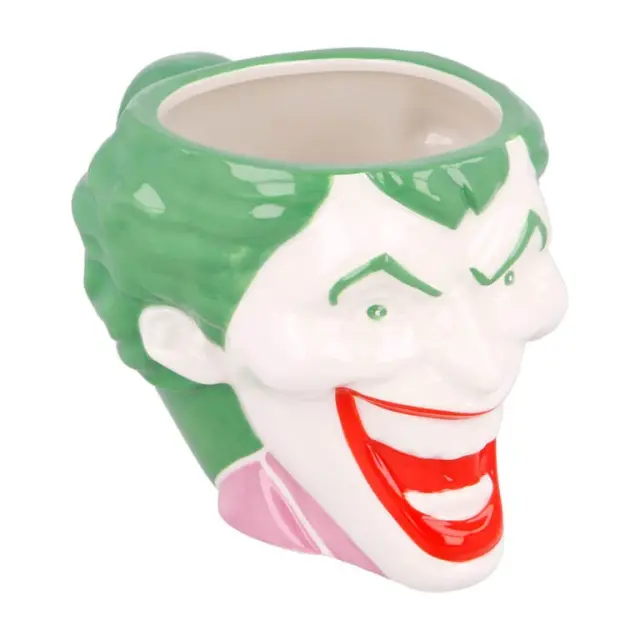 Stor® Joker Ceramic Dolomite 3d Mug 13 oz in Gift Box
