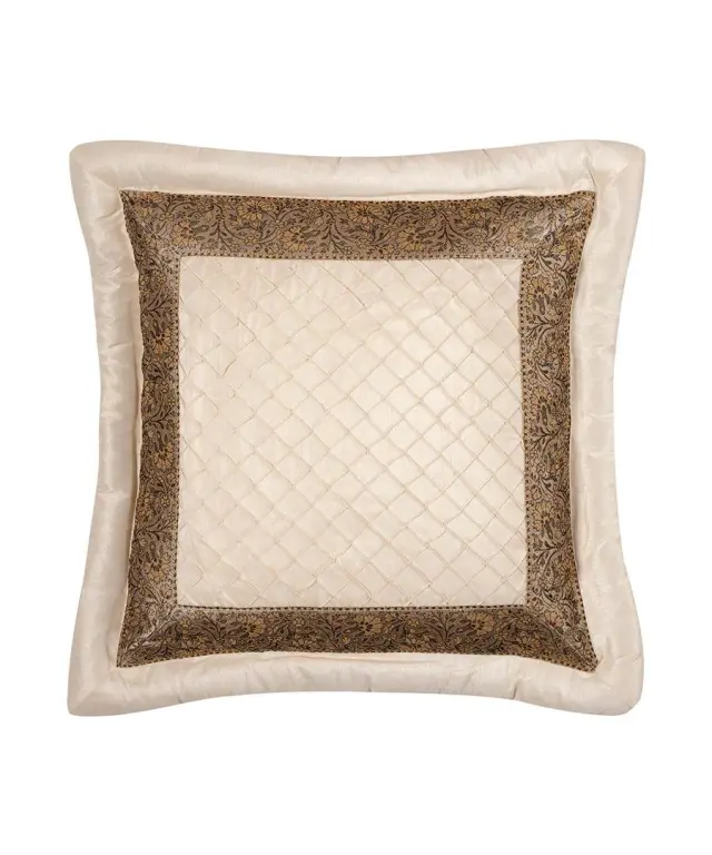 ΜΑΞΙΛΑΡΟΘΗΚΗ (45cm x 45cm) μπουρλέ ivory - -