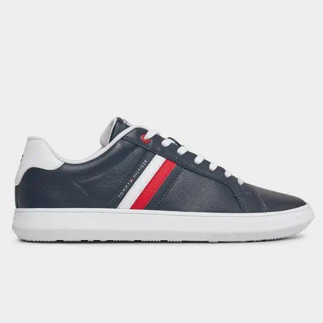 Tommy Hilfiger - Ανδρικά Sneakers Essential Leather Cupsole FM0FM04921-DW5 Μπλε - 45