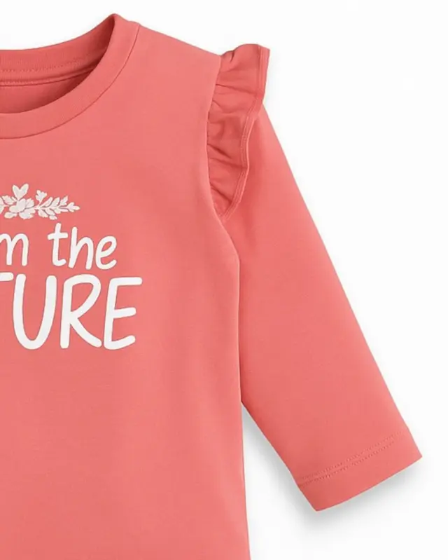 Μπλουζάκι Μακρυμάνικο I am the Future Venere Pink 8020626 - 12 M (80cm) 3
