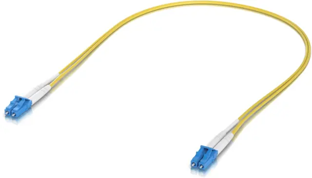 Ubiquiti UACC-OFC-S2-LULU-0.5M, Fiber patch cord cable, LCupc/LCupc, Duplex, Singlemode, 0.5m, 50 pack