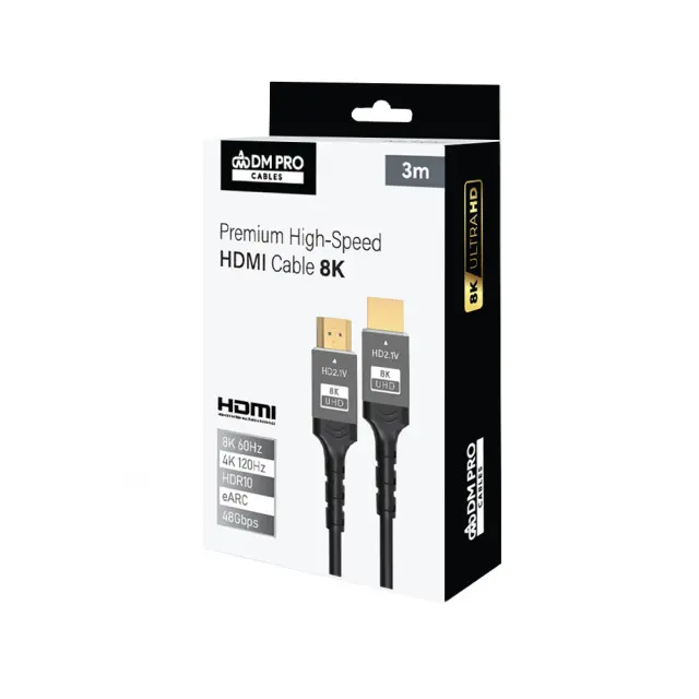 Καλώδιο HDMI 3m 8K Premium DM PRO
