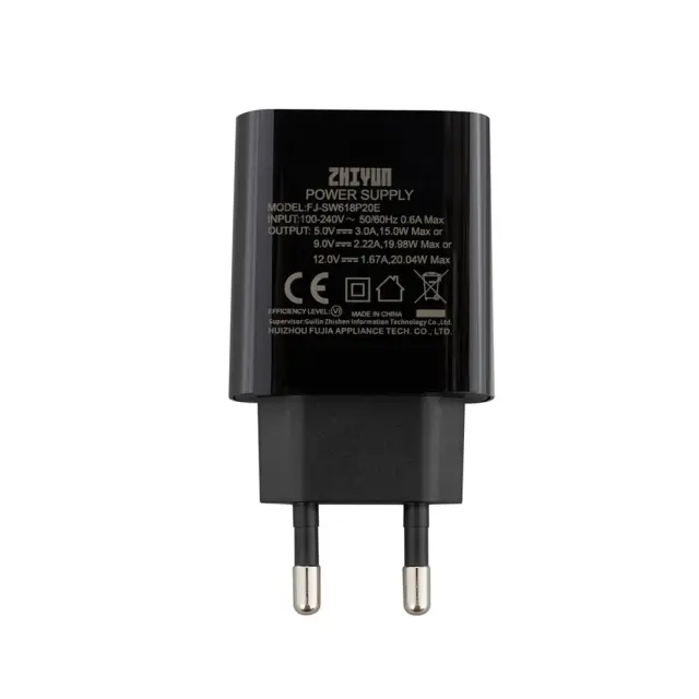 Zhiyun 20W USB-C Φορτιστής PD Fast 3