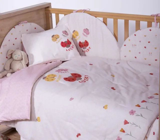 ΒΡΕΦΙΚΟ ΚΟΥΒΕΡΛΙ LADY BUG 110Χ140 NEF-NEF HOMEWARE 3