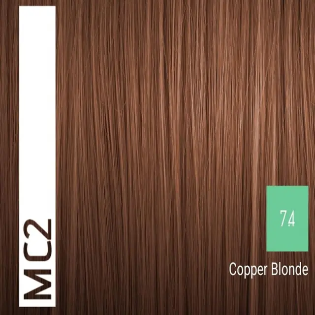 Sensus MC2 Permanent Hair Color 7.4 Copper Blonde 100ml - (μόνιμη βαφή χωρίς αμμωνία χάλκινο ξανθό) 2