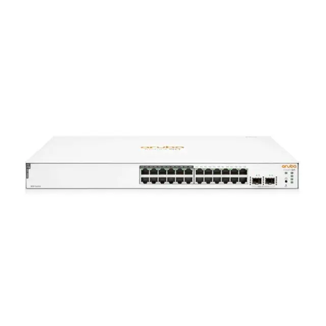 Aruba Instant On 1830 24G 12p Class4 PoE 2SFP 195W Managed L2 / L3 PoE+ Switch με 24 Θύρες Gigabit (1Gbps) Ethernet και 2 SFP Θύρες
