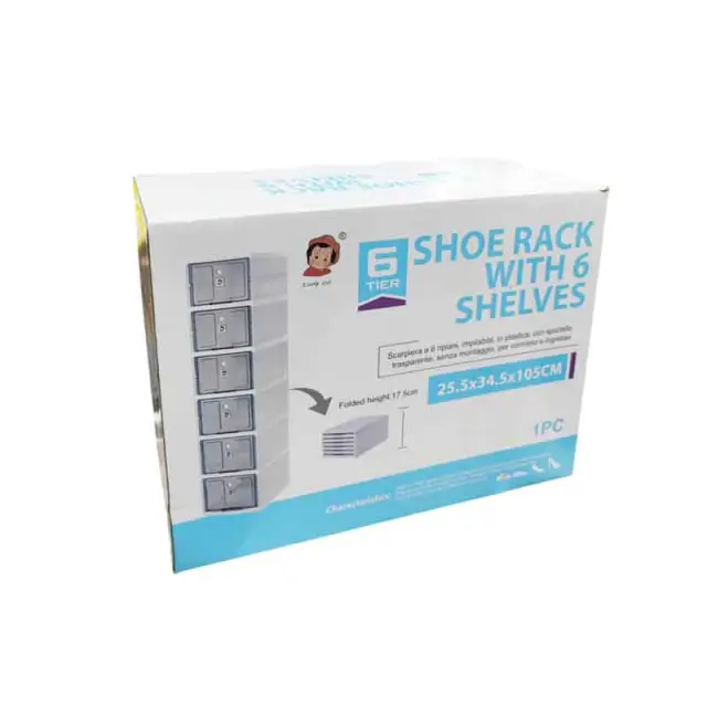 Ραφιέρα Παπουτσιών με 6 Θέσεις – Shoe Rack with 6 Shelves 002536 3