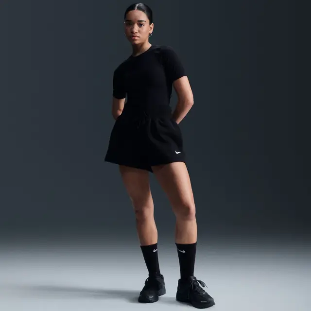 Nike Sportswear Phoenix Fleece Short (FD1409-010) - Μαύρο 3