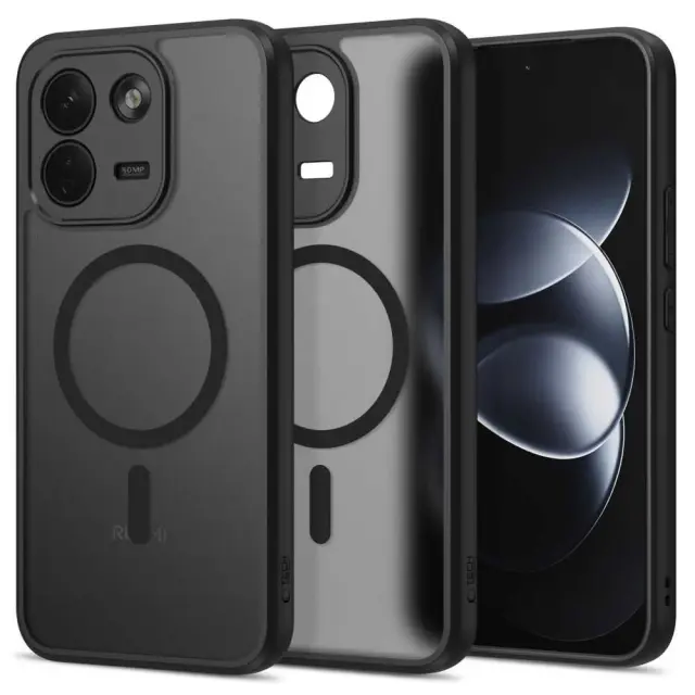 Tech-protect Basicmag Magsafe Xiaomi Redmi Note 17 Pro Max 5g Matte Black