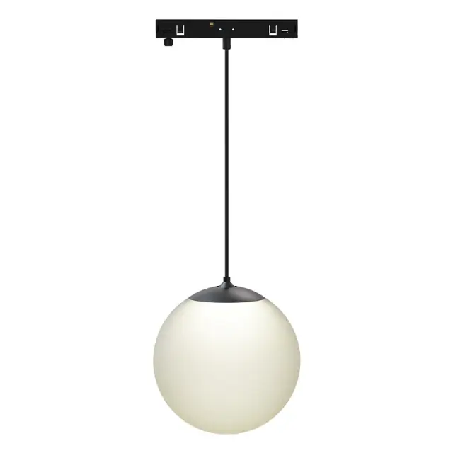 ΜΙΝΙ ΜΑΥΡΟ ΜΑΓΝΗΤΙΚΟ ΚΡΕΜΑΣΤΟ ΦΩΤΙΣΤΙΚΟ 24V DC 7W 3000K 650LM 230° Ra90 5YRS Φ100Χ1000ΜΜ ΟΠΑΛ ΓΥΑΛΙ / TOB730BP