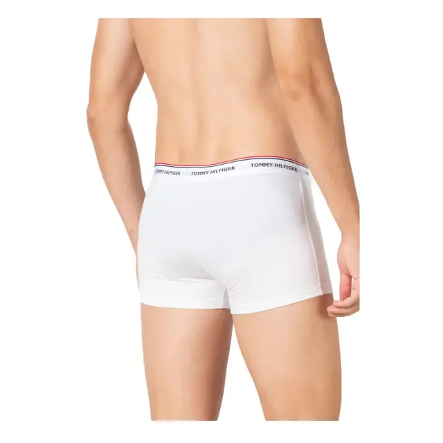 Tommy Hilfiger Ανδρικό Boxer Low Rise Trunk - Τριπλό Πακέτο, Χρώμα Λευκό 3