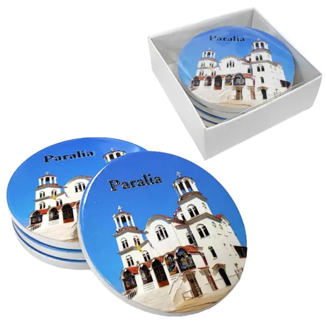 Σετ σουβέρ Paralia 4τμχ - Coaster set 4pcs 026044
