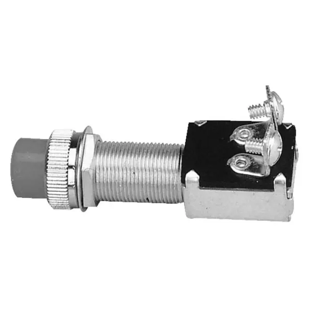 Διακόπτης Push Button 20A Αδιάβροχος - Μαύρο κάλυμμα