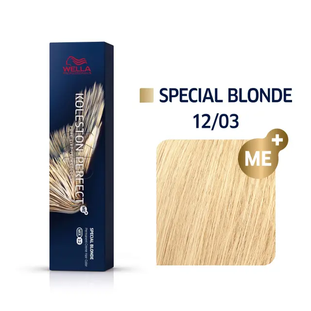 Wella Professionals Koleston Perfect Me+ Rich Natuals 60ml | Απόχρωση 12/03 Ξανθό Χρυσό 2