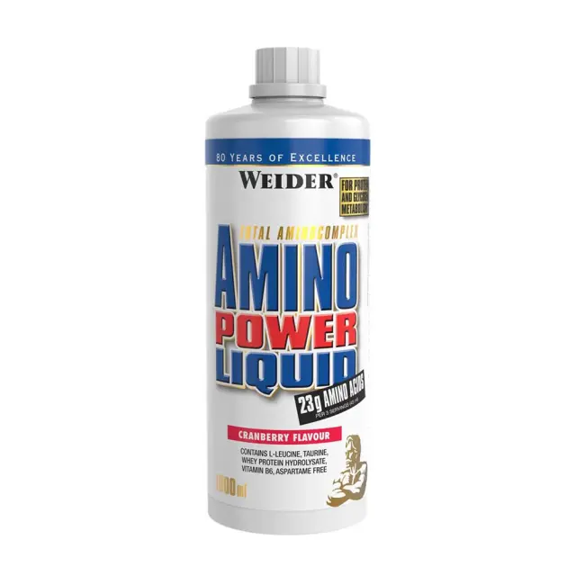 Weider Amino Power Liquid Cranberry, 1000 ml