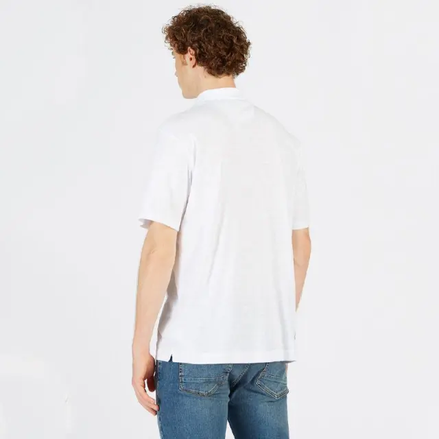 T-Shirt La Martina CCMP05JS259-00001 Άσπρο - 2XL 2