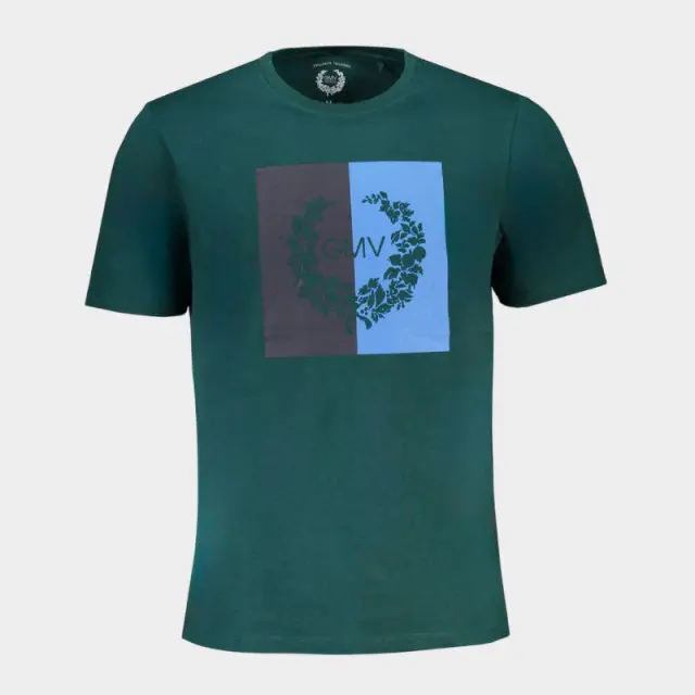 T-Shirt Gian Marco Venturi AU01416A Πράσινο - 2XL