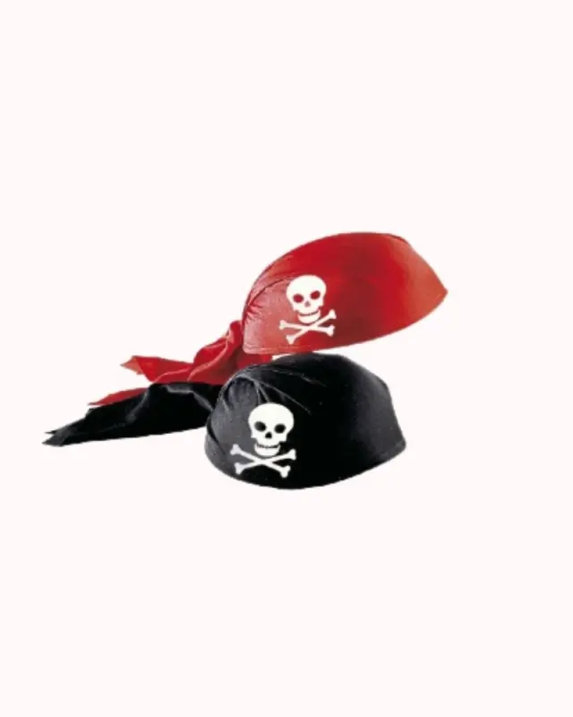 Widmann Pirate Hat (Black / Red) 2511Q
