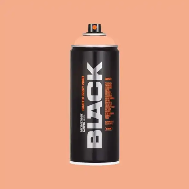 Montana Black Spray Paint 400ml BLK-8220 Snail