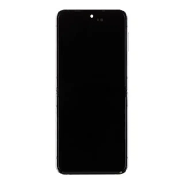 LCD display + Touch Unit + Front Cover Samsung F721 Galaxy Z Flip 4 5G Bora Purple (Service Pack)