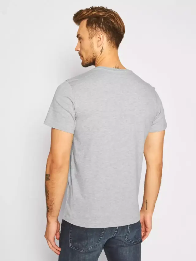 Tommy Hilfiger - Ανδρικό T-Shirt Corp Logo C Neck Regular Fit DM0DM09588-P01 Γκρι - XL 2