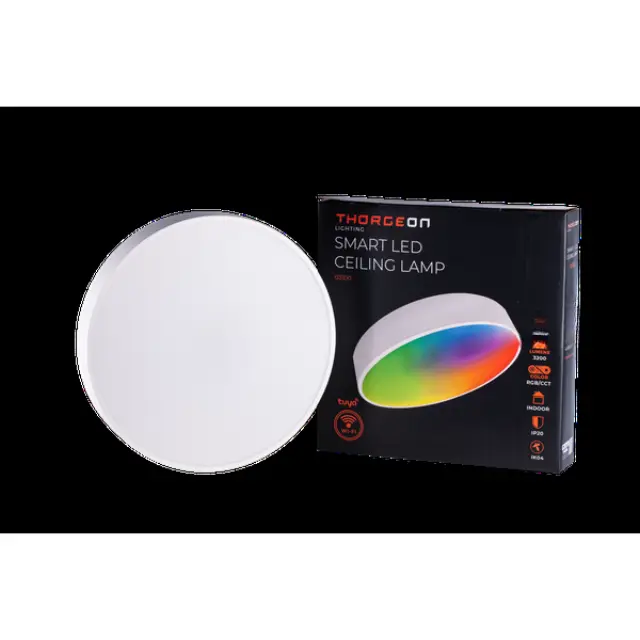 LED Ceiling Light 24W 3200Lm 2700-6500K IP20 RA80 White