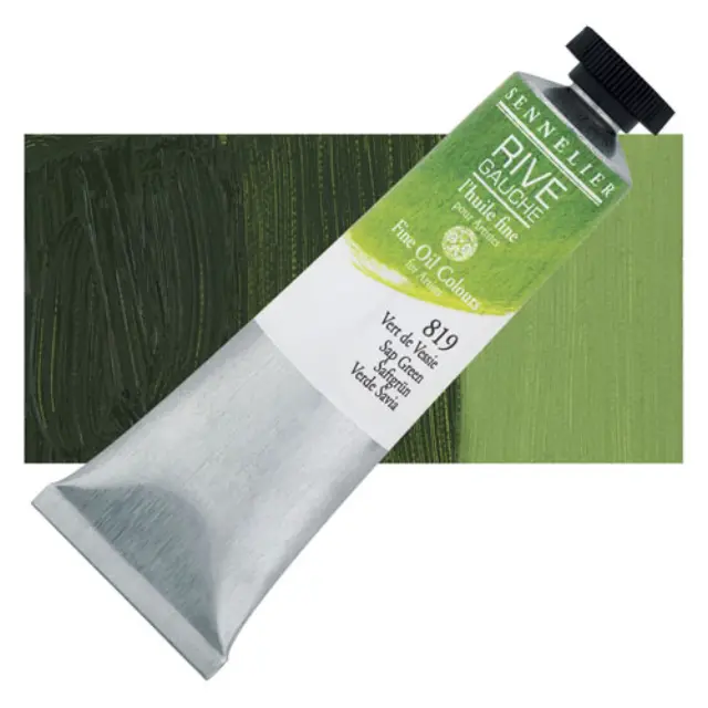 Sennelier Λάδι Rive Gauche 819 Sap Green - 40ml