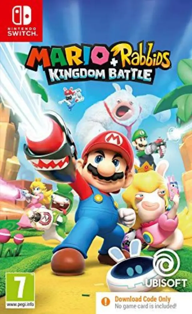 Mario + Rabbids Kingdom Battle (Code in a Box) - Nintendo Switch