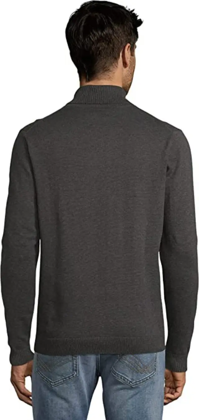 TOM TAILOR TURTLE NECK SWEA CREW ΑΝΔΡΙΚΟ ΠΛΕΚΤΟ BLUE 2