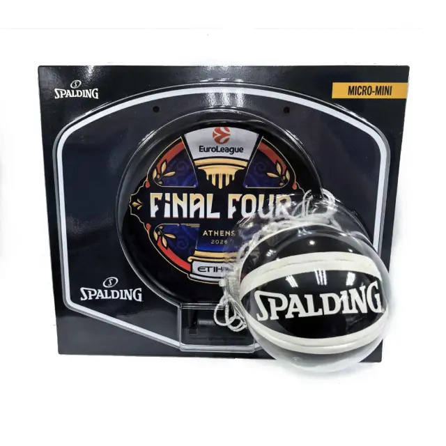 Spalding Euroleague Micro Mini Final 4 Athens 2026 Μπασκέτα Δωματίου (79-109Z) 2