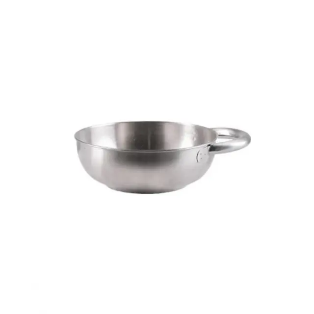 Mil-Tec Stainless Steel Bowl 700ml-Μπολ από Ανοξείδωτο Ατσάλι - 02-Silver- Ασημί