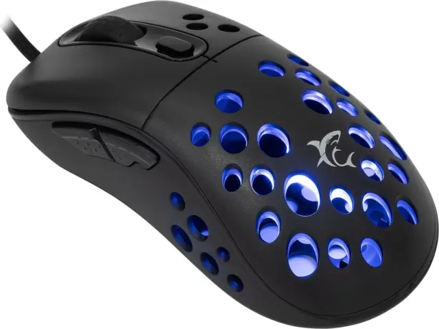 WHITE SHARK 6D GAMING MOUSE DPI 12800 GM-5013 BLACK 3