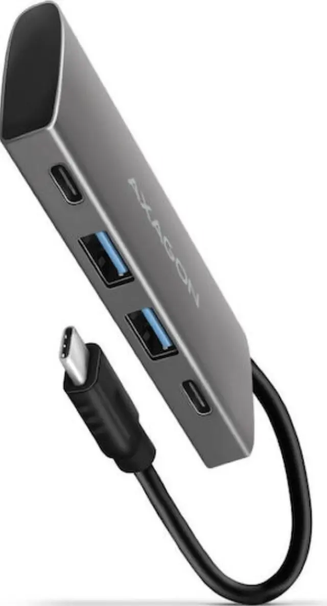 Axagon HMC-4G2 Speedster 4in1 USB-C 10Gbps Hub (8595247905437)