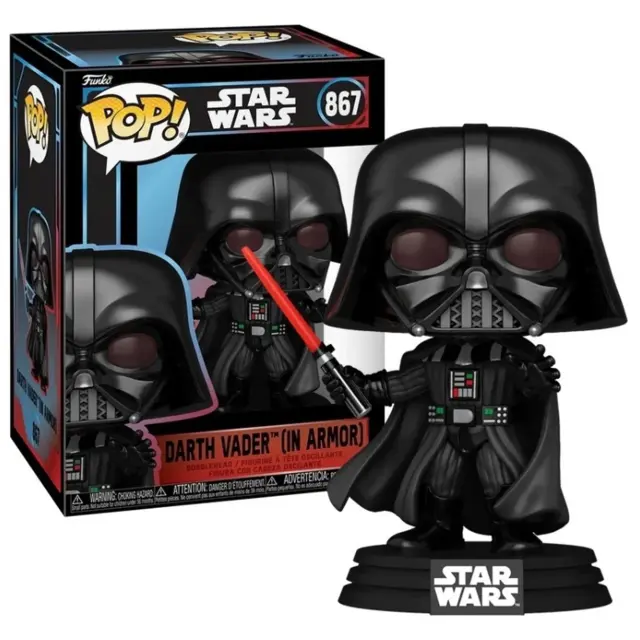 Φιγούρα Funko Pop!: Star Wars - Darth Vader (In Armor) #867 Bobble-Head Vinyl Figure