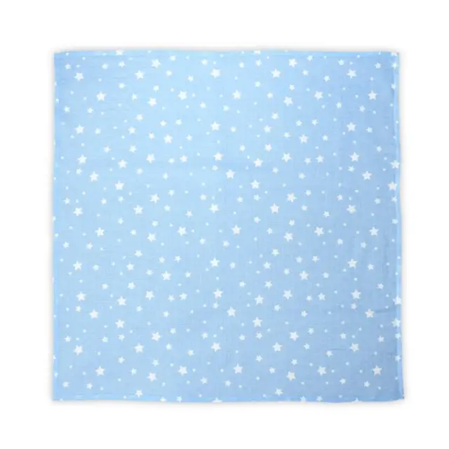 Lorelli Muslin Swaddle Lorelli Aquatic / White Stars 10340092305