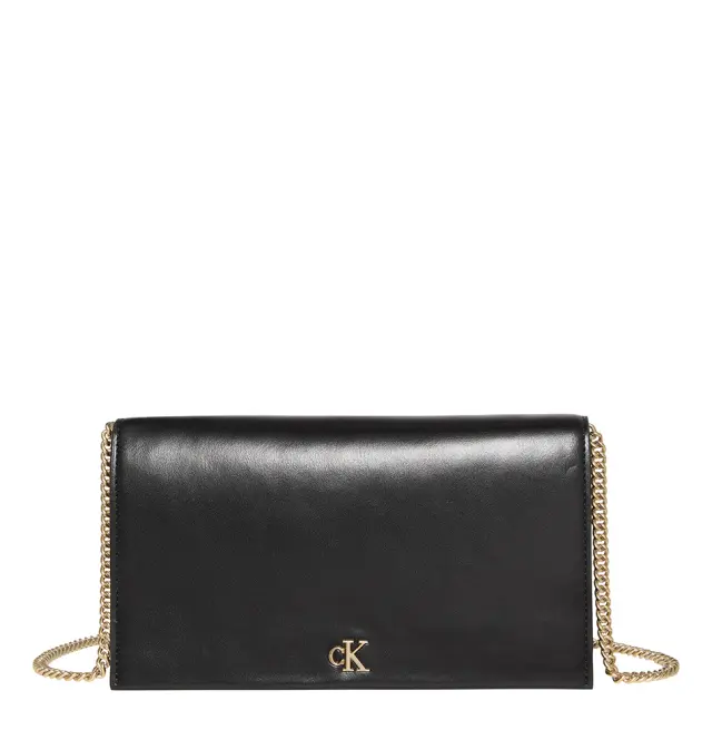 Πορτοφόλι CALVIN KLEIN Monogram Chain Wallet 3319G Μαύρο
