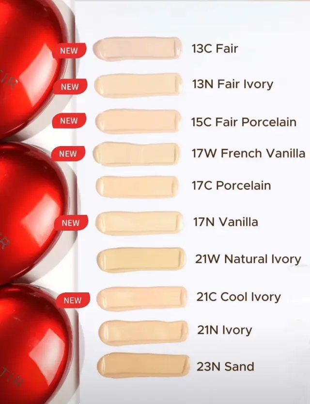 Tirtir Mask Fit Red Cushion Mini Spf40 Pa++ Cushion Make Up SPF40 21n Ivory 4.5gr 2