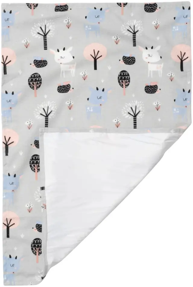 Σελτεδάκι - Πάνα Flannel με Μεμβράνη 75x50cm Forest 5904506805457