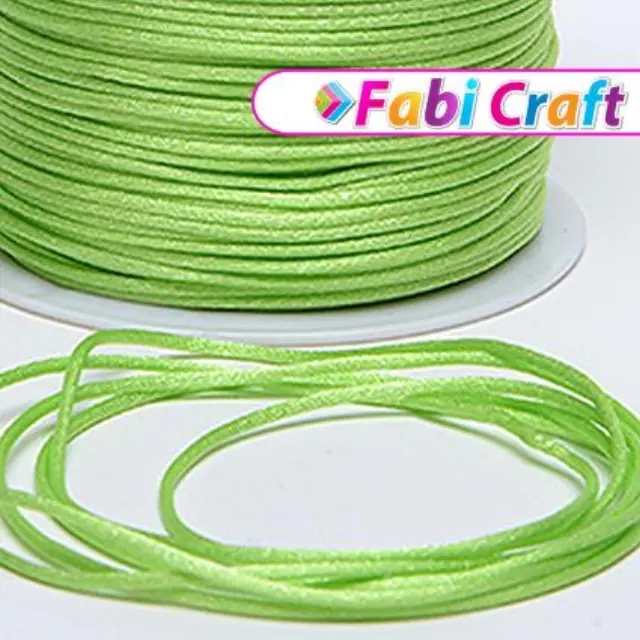 Κορδόνι Ποντικοουρά Fabi Σατέν 2mm x 50y Λαχανί