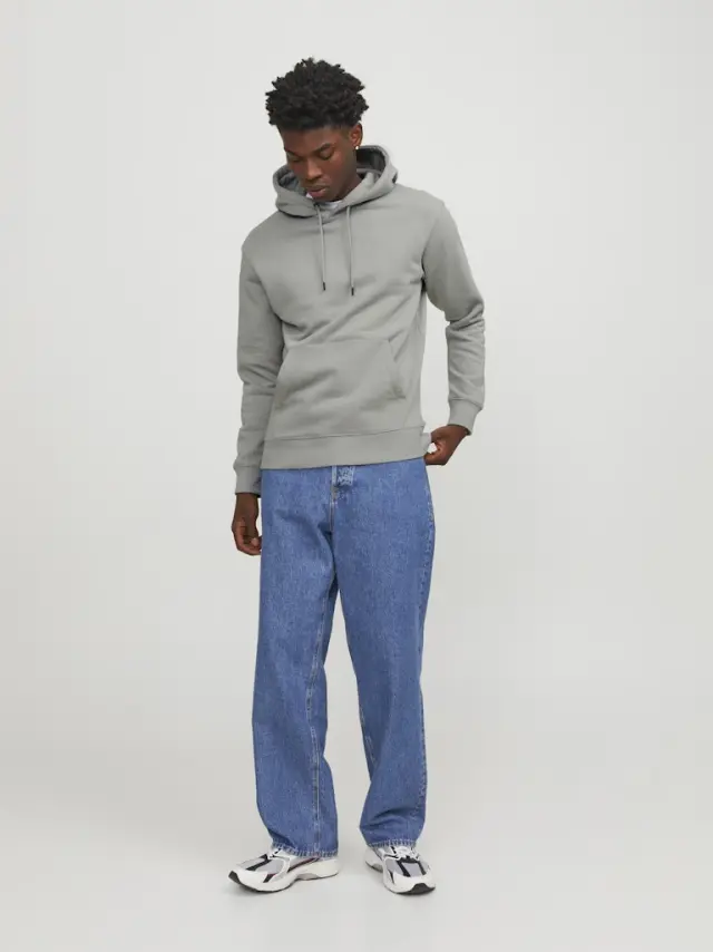 JJESTAR BASIC SWEAT HOOD NOOS Ultimate Grey 2