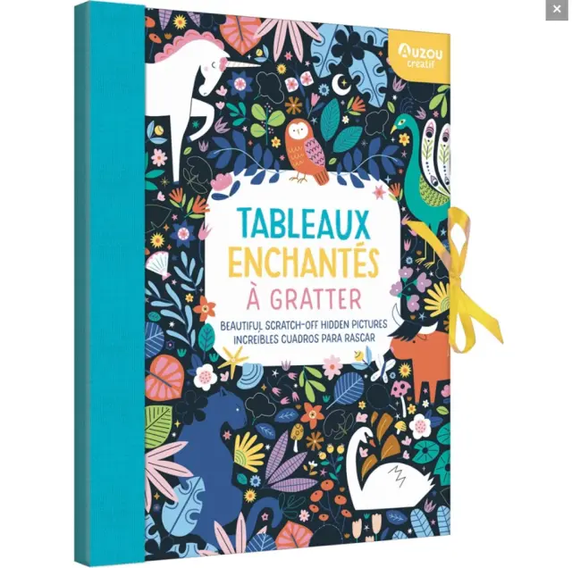Auzou My Creative Notebook - My Enchanted Paintings to Scratch / 537032 (Auzou)