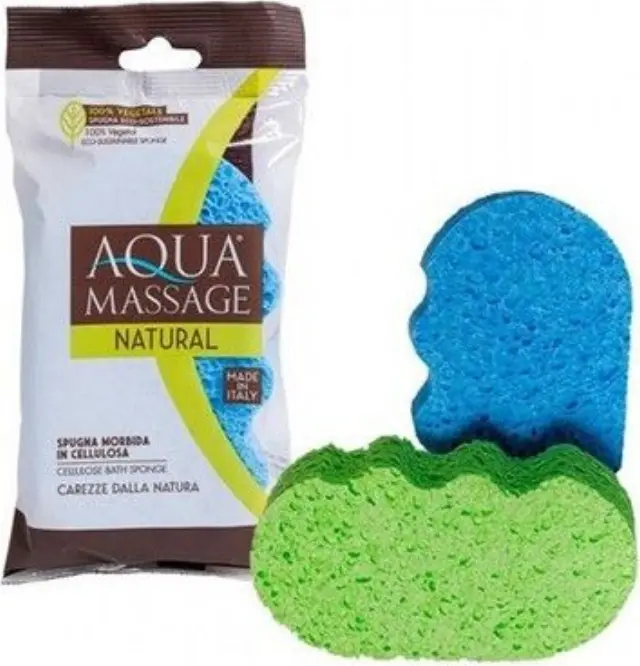 Assim Aqua Massage Σφουγγάρι Μπάνιου με Κυτταρίνη No132
