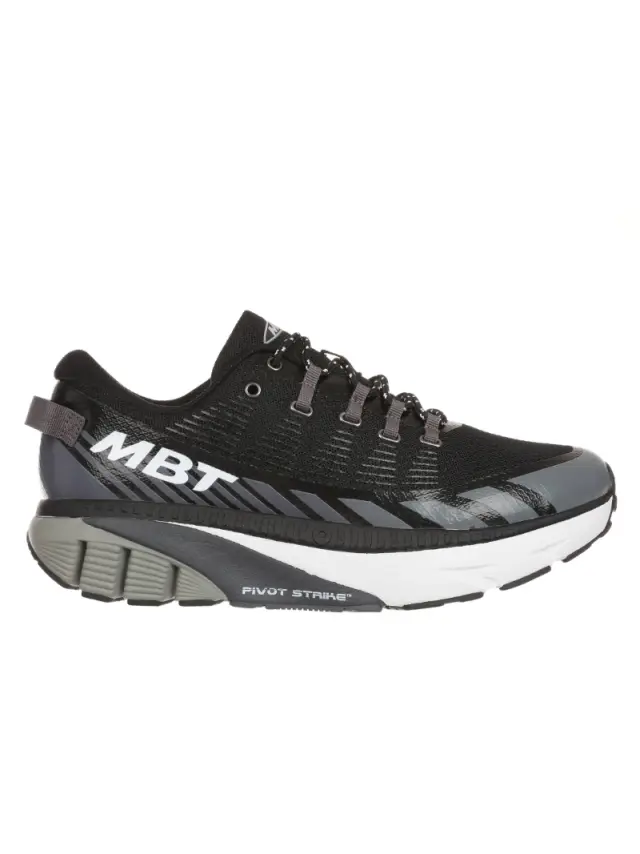 MBT Sneakers Ανδρικό ύφασμα Μαύρο MBT/1500 TRAINER MEN BLACK/GREY 3
