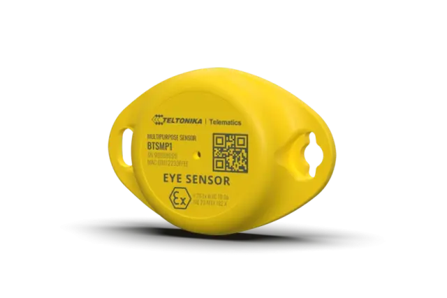 Teltonika Eye sensor atex standard Bluetooth® sensor - ip 67 waterproof -Extra ordinary battery life – Up to 10 years lifetime mod.1030