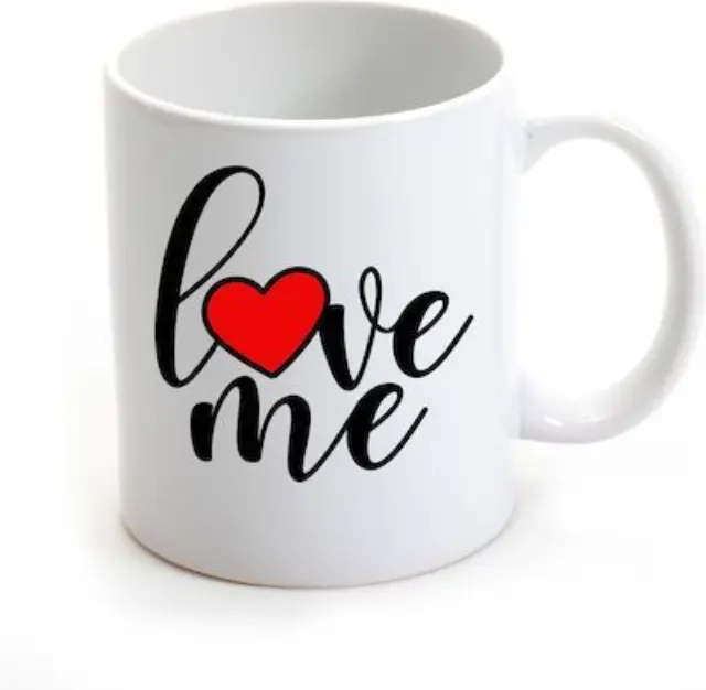 κούπα κεραμική, love me, αγίου Βαλεντίνου 325ml