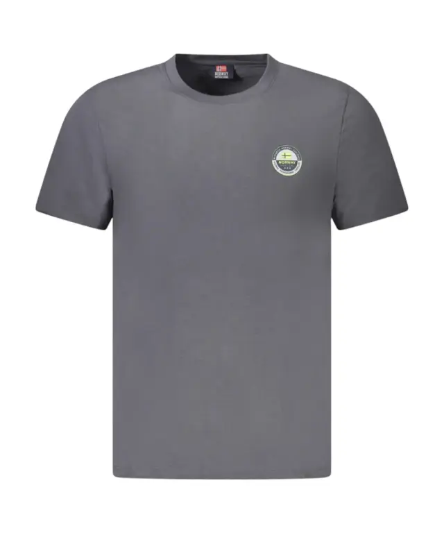 Norway Nautical School - Ανδρικό T-shirt Κοντομάνικο 856032-REVENT Γκρι