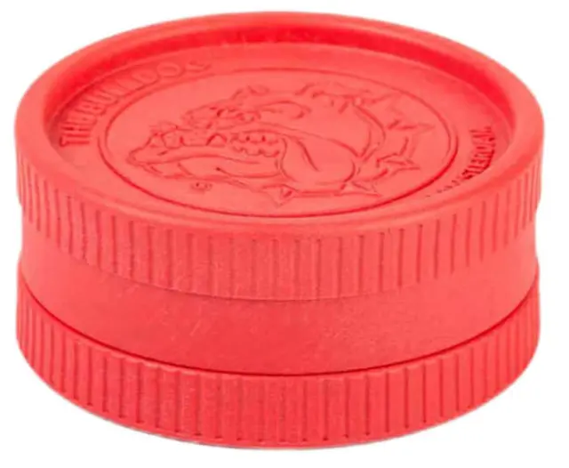 The Bulldog Amsterdam Grinder Embossed Eco Κόκκινο 55mm - 2 Parts 2