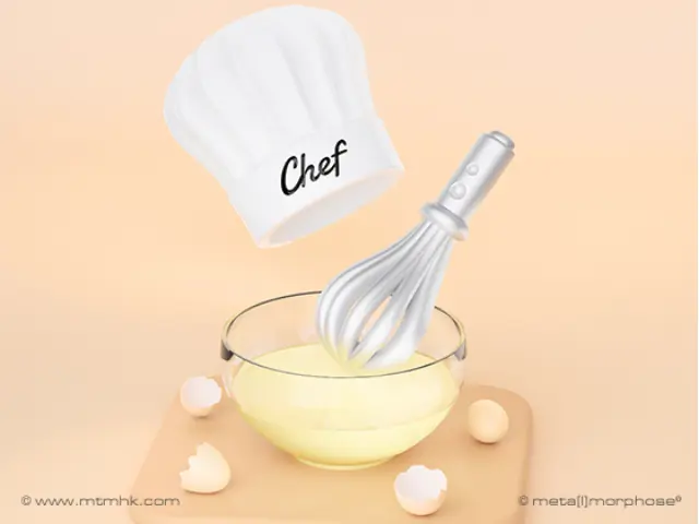 Metalmorphose Σετ 2 Καρφίτσες / 3D Metal Fashion Pins: Cooking 3
